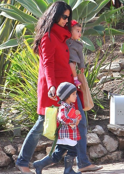 Camilla Alves With Her Adorable Children