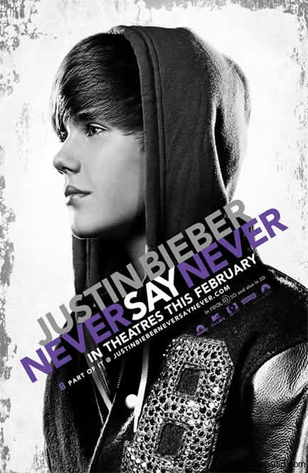 justin bieber in concert never say never. the Justin Bieber concert