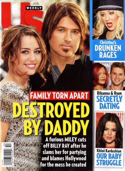 Billy Ray Cyrus is trying to do right by his loved ones after saying that fame "destroyed my family" and that he was "scared" for daughter Miley.