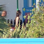 Angelina Jolie and Brad Pitt with their Kids at a Marine Park in Malta