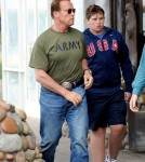 Arnold Schwarzenegger and his son Christopher Out For Father's Day