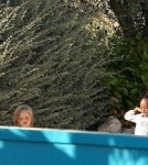 Angelina Jolie and Brad Pitt at a Waterpark in Malta