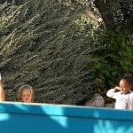 Angelina Jolie and Brad Pitt at a Waterpark in Malta Angelina Jolie and Brad Pitt at a Waterpark in Malta