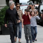 Catherine Zeta Jones and Michael Douglas With Their Kids