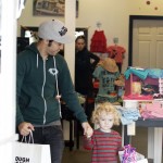 Pete Wentz with Bronx in Studio City Pete Wentz with Bronx in Studio City