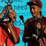 Willow and Jaden Smith at the BET Awards