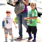 Kingston and Zuma out with their Nanny