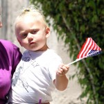 Zuma holding an American Flag Zuma holding an American Flag