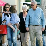 Katie Holmes' Parents Come to Visit Suri Cruise Katie Holmes' Parents Come to Visit Suri Cruise
