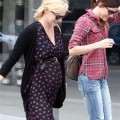 January Jones Baby Baby Bump