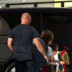 Angelina Jolie Takes Her Children to Indoor Playpark in Malta