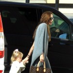 Angelina Jolie Takes Her Children to Indoor Playpark in Malta