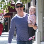 Neil Patrick Harris and his partner David Burtka out for Father's Day dinner with their twins Gideon Scott and Harper Grace