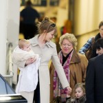 Nicole Kidman holding Faith Margaret and Sunday Rose at the Sydney Airport Nicole Kidman holding Faith Margaret and Sunday Rose at the Sydney Airport