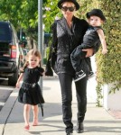 Nicole Richie and Her Children, Harrow and Sparrow