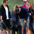 Reese Witherspoon and Ryan Phillippe's at Deacon's football match
