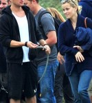 Reese Witherspoon and Ryan Phillippe's at Deacon's football match