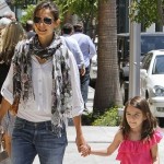 Katie Holmes and Suri Cruise Go Shopping