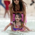 Katie Holmes and Suri Cruise in Miami