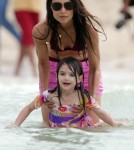 Katie Holmes and Suri Cruise in Miami