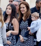 John Travolta, Kelly Preston and Family in Paris