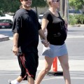 K-Fed Steps Out with Very Pregnant Girlfriend