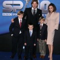 Victoria and David Beckham With Kids