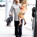 Tobey Maguire Spends The Day With His Family