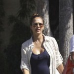 Jessica Alba, Cash Warren and Daughter Honor Marie at Cross Creek Jessica Alba, Cash Warren and Daughter Honor Marie at Cross Creek