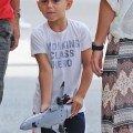 Gavin Rossdale and Son Kingston