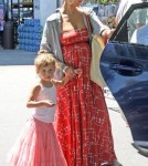 Jessica Alba and Cash Warren With Daughter Honor