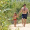 Hugh Jackman, his wife Deborra-Lee Furness and their children, Oscar Maximillian and Ava Eliot