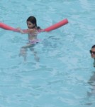 Katie Holmes and Suri Cruise Go For a Swim
