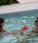 Katie Holmes and Suri Cruise Go For a Swim
