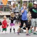 MarK Wahlberg With Wife and Children