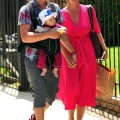 Alanis Morissette With Husband and Son Ever in LA