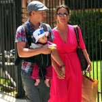 Alanis Morissette With Husband and Son Ever in LA