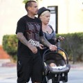 Pink and Carey Hart Take Willow Sage to the Beach