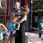Rebecca Gayheart enjoys a day at the park with her daughter Billie Beatrice Rebecca Gayheart enjoys a day at the park with her daughter Billie Beatrice