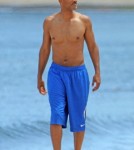 Will Smith with son Jayden and daughter Willow in Hawaii