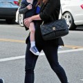 Alyson Hannigan And Daughter Satyana Out In Santa Monica