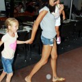 Adriana Lima And Her Daughter Valentina Jaric