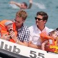 Neil Patrick Harris, David Burtka and Twins Take Boat Ride!