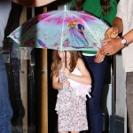 Tom Cruise and Family Hit the Heliport