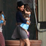 Katie And Suri At The Heliport -- Suri's Unforgettable Face Katie And Suri At The Heliport -- Suri's Unforgettable Face
