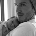 David Beckham and Harper