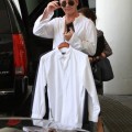 Simon Cowell leaving The Setai hotel in South Beach, Florida