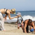 Gwen Stefani and Gavin Rossdale With Sons Kingston and Zuma
