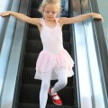 Actress Jennifer Garner takes her daughter Violet to her ballet class