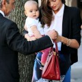 Miranda Kerr is seen with 7 month old baby Flynn in Sydney.